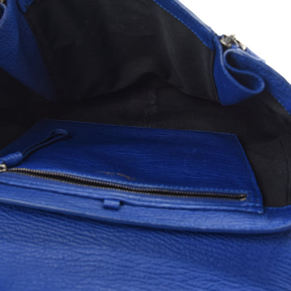 3.1 Phillip Lim Textured Calfskin Medium Pashli Satchel Cobalt 5 of 12