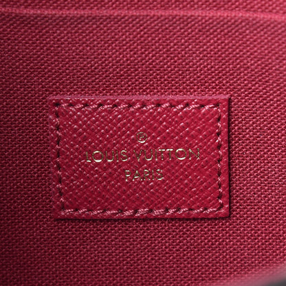Louis Vuitton Monogram Pochette Felicie Chain Wallet Fuchsia 8 of 15