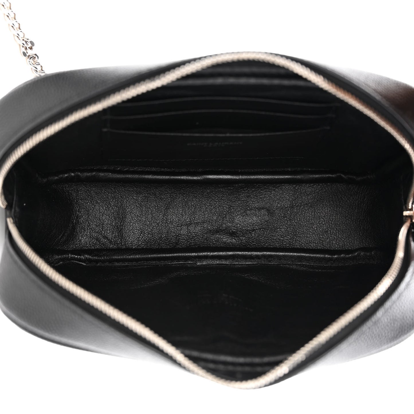 Grain De Poudre Matelasse Monogram Mini Lou Camera Bag Black