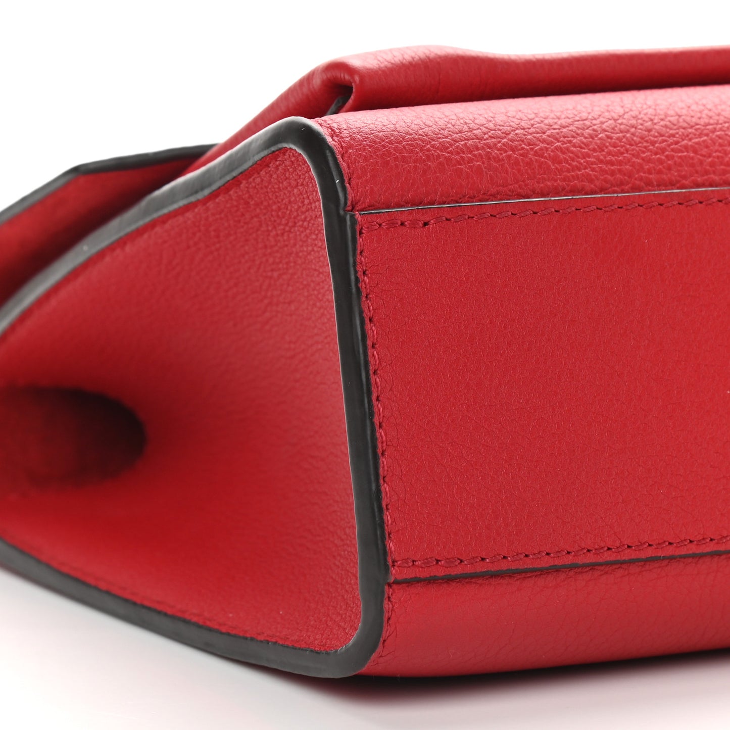 Soft Calfskin Mylockme Chain Bag BB Rubis