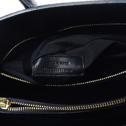 Saint Laurent Grained Calfskin Small Sac De Jour Black 7 of 7