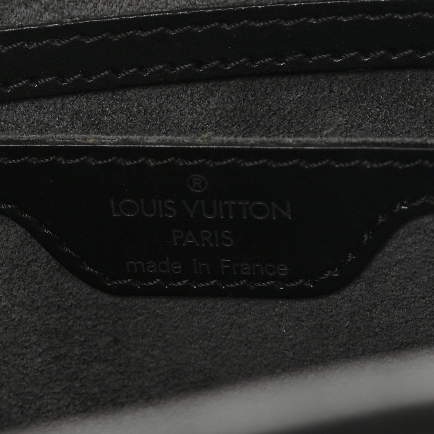 Louis Vuitton Epi Saint Jacques PM Black 6 of 9