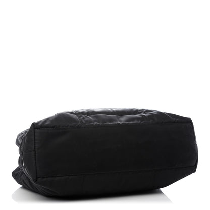 Prada Tessuto Nylon Chain Tote Black 4 of 10