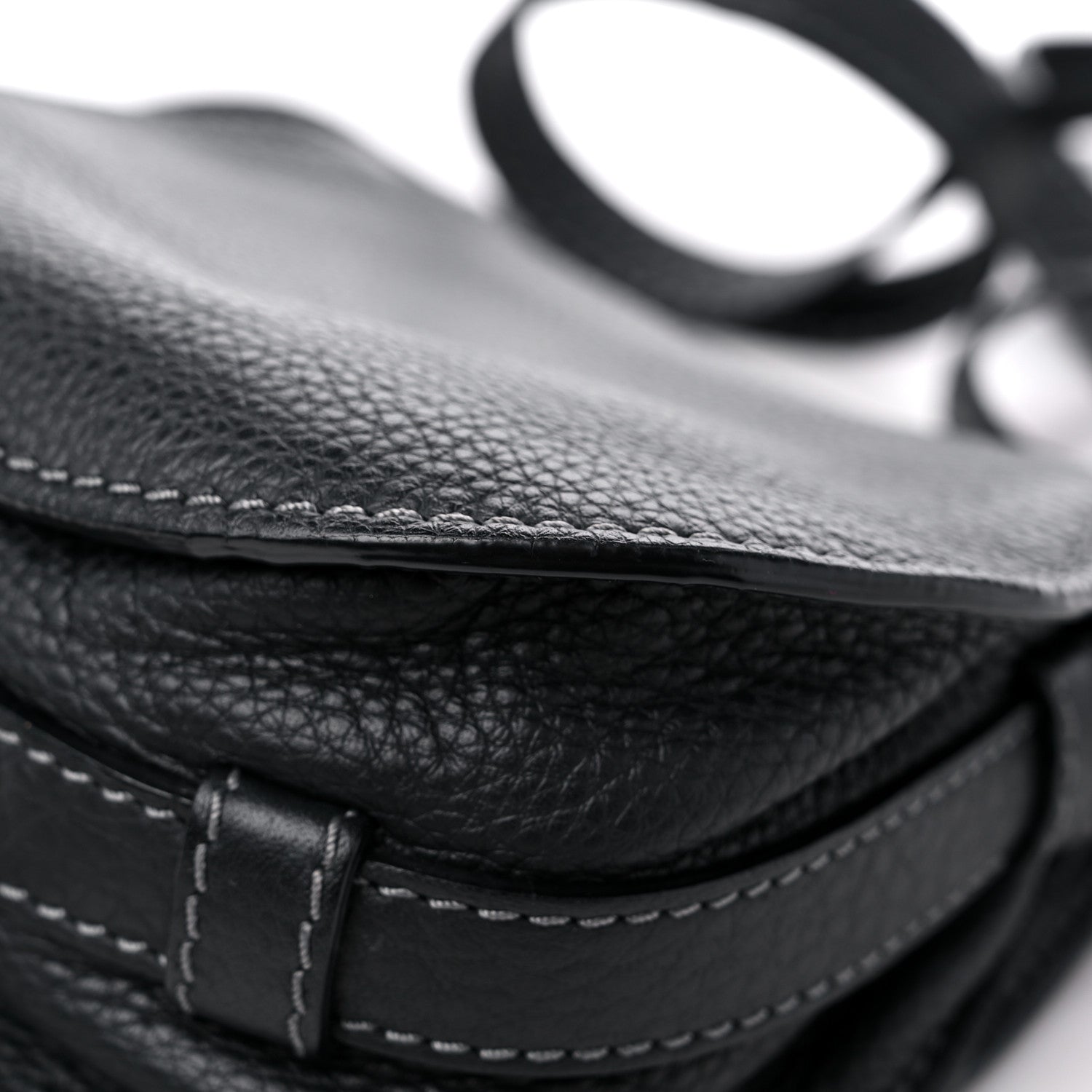 Chloe Calfskin Mini Marcie Round Crossbody Bag Black 10 of 13
