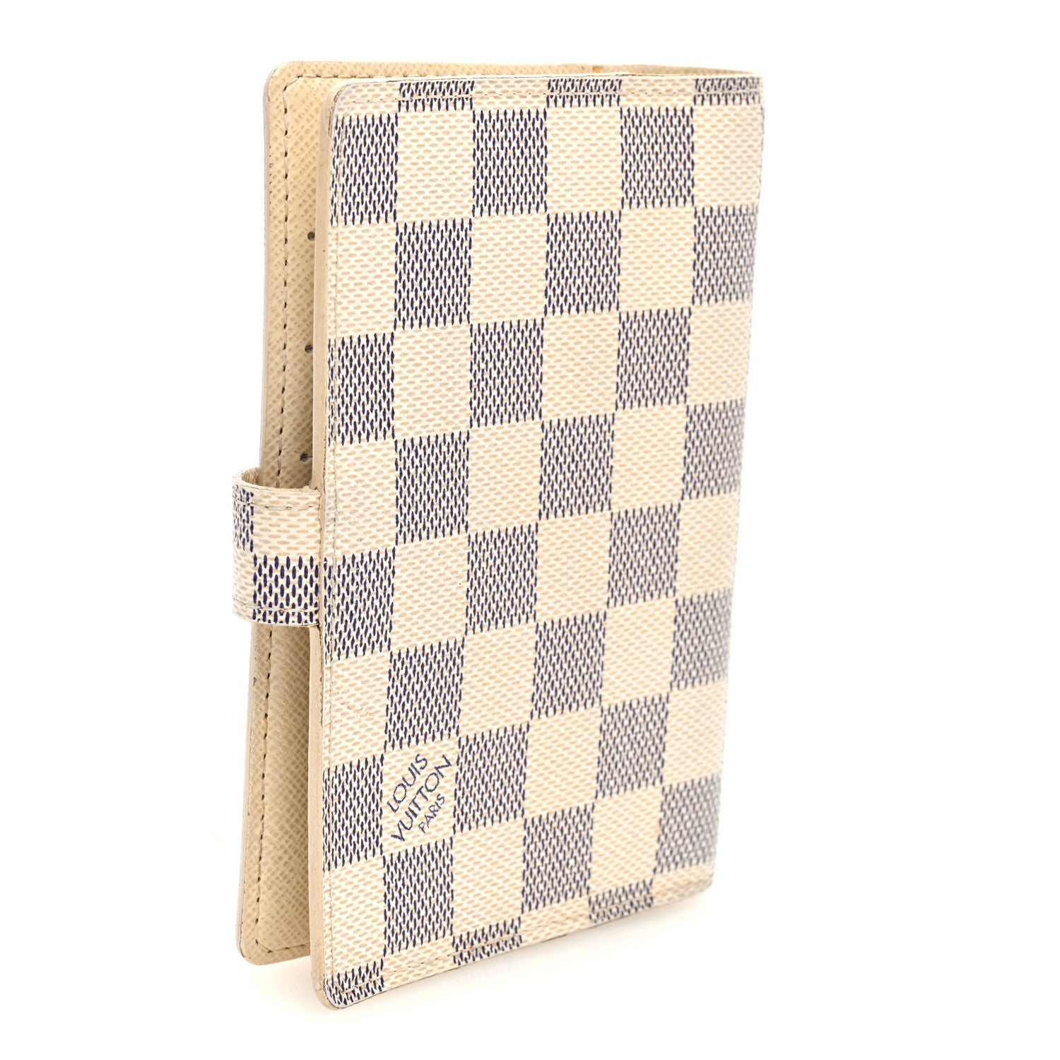 Louis Vuitton Damier Azur Small Ring Agenda Cover 3 of 6
