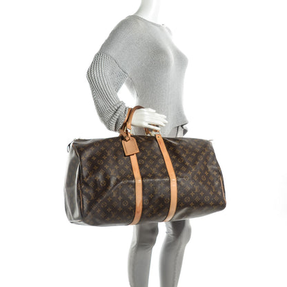 Louis Vuitton Monogram Keepall 55 2 of 7