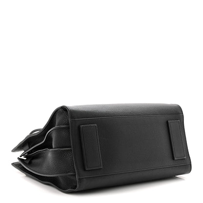 Saint Laurent Grained Calfskin Small Supple Sac De Jour Black 4 of 10