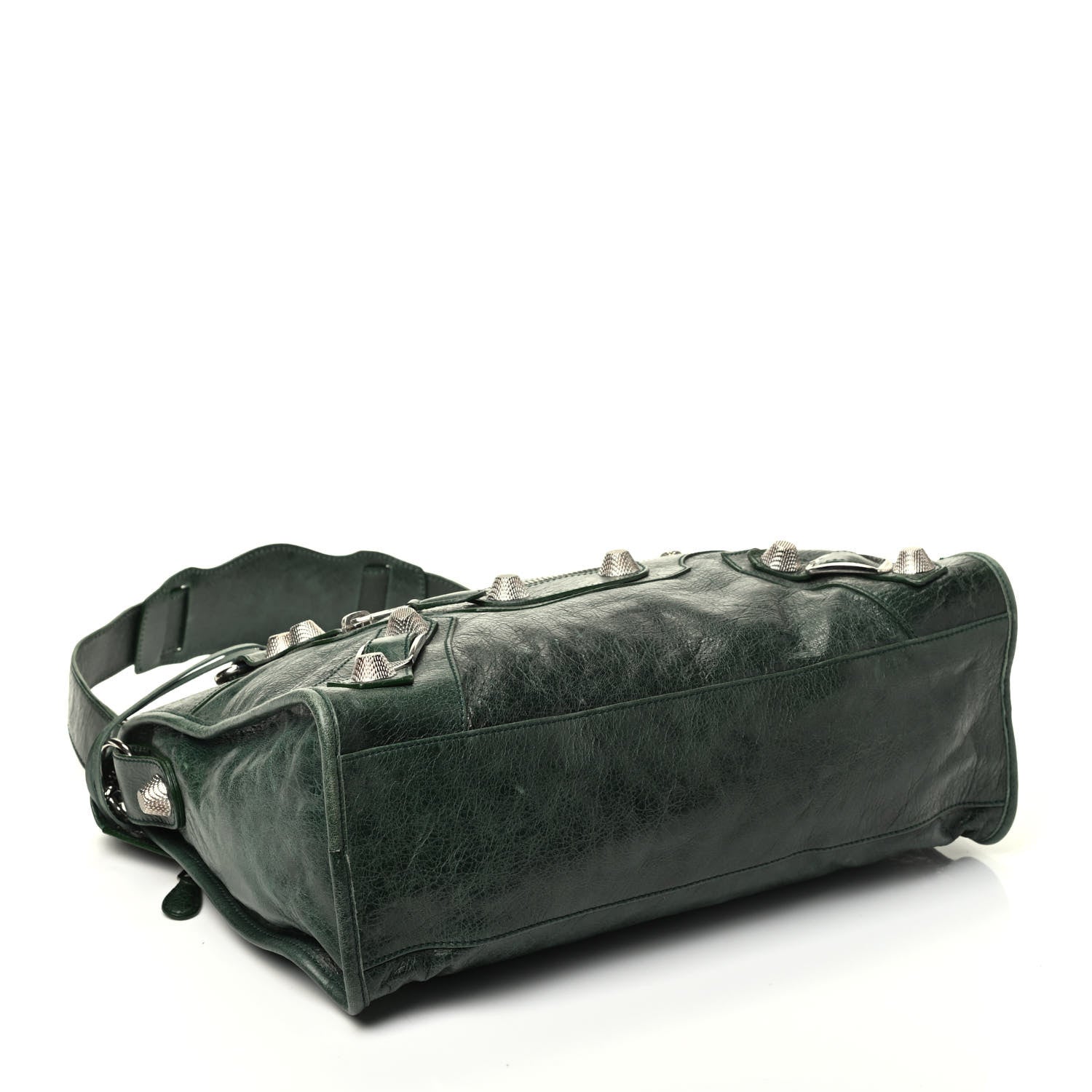 Balenciaga Agneau Giant 21 Silver Hardware City Evergreen 5 of 10