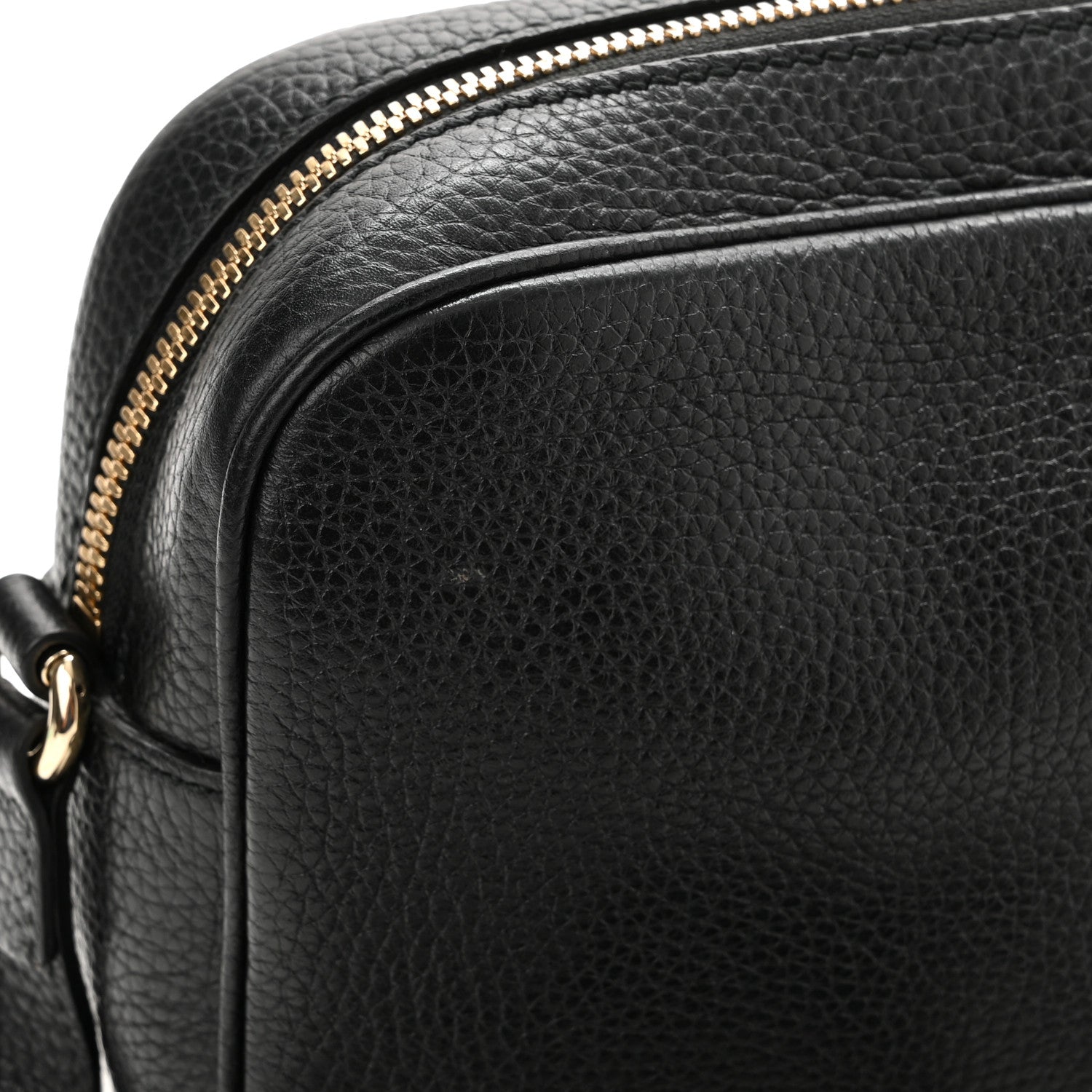 Gucci Pebbled Calfskin Small Soho Disco Bag Black 11 of 12
