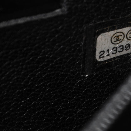 Chanel Patent Quilted Small Zip Around Wallet Black 8 of 9