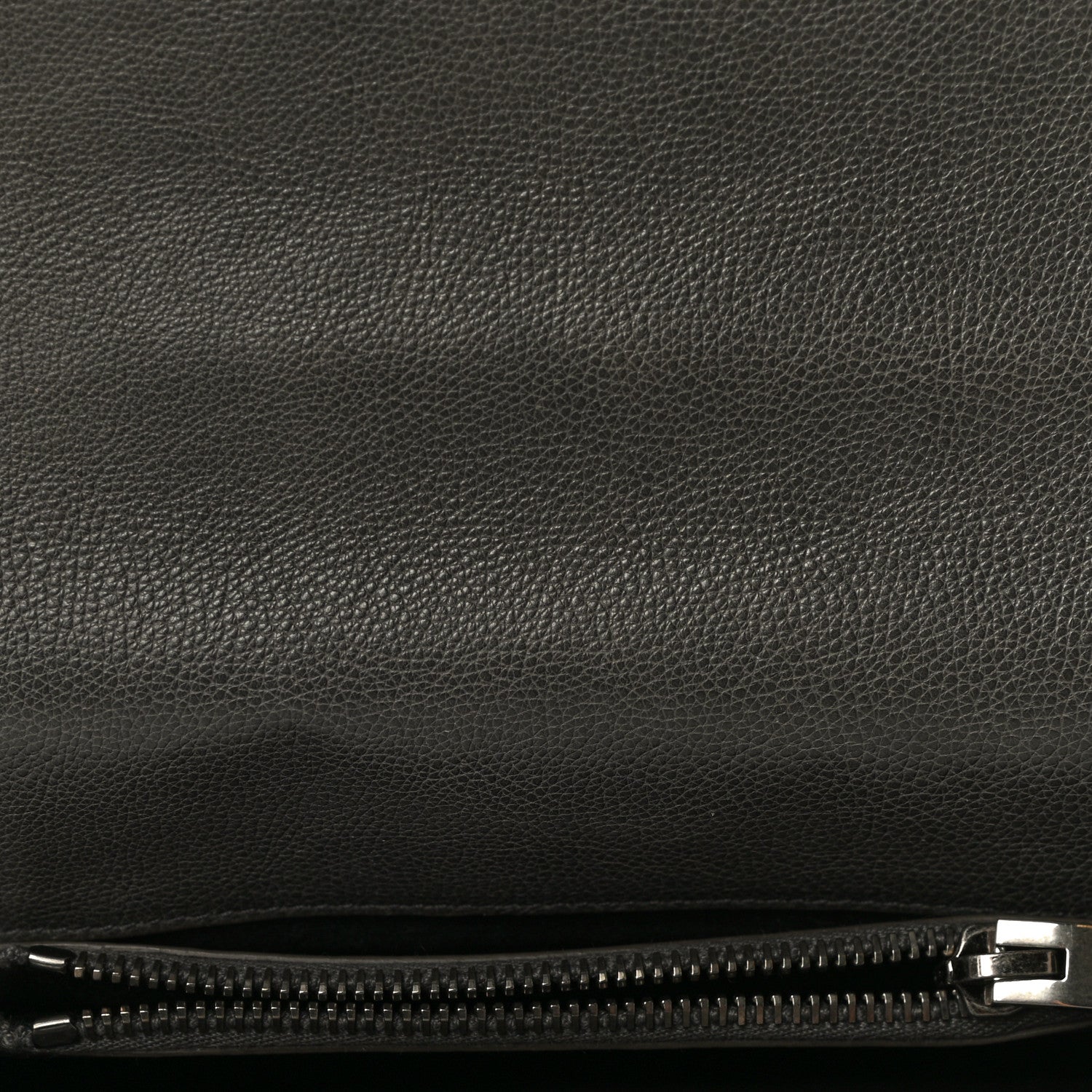 Saint Laurent Sheepskin Matelasse Chevron Monogram Medium College Bag Asphalt 9 of 12