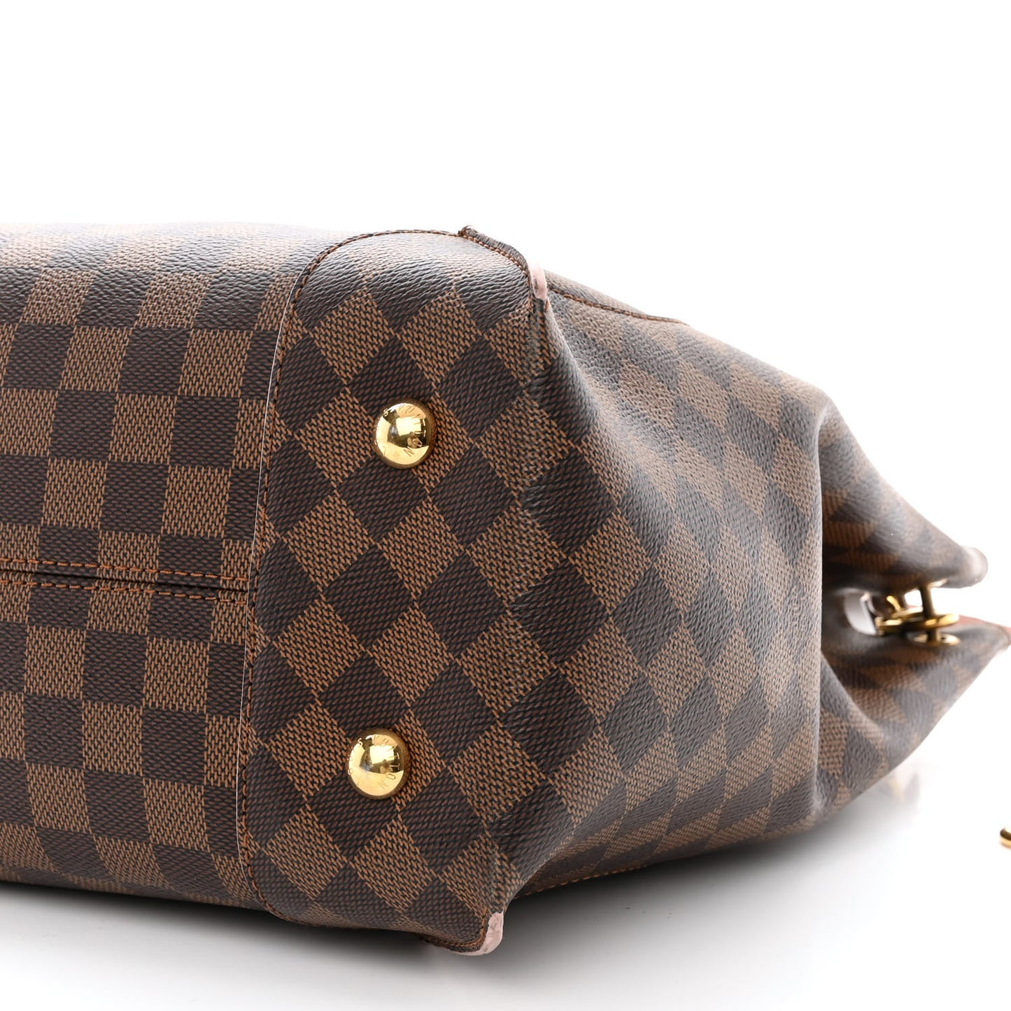 Damier Ebene Caissa Hobo Rose Ballerine