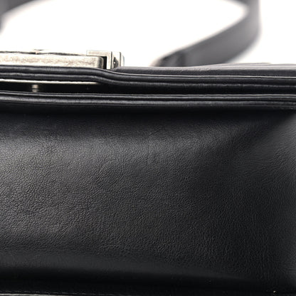 Chanel Calfskin Double Stitch Small Boy Flap Black 10 of 13