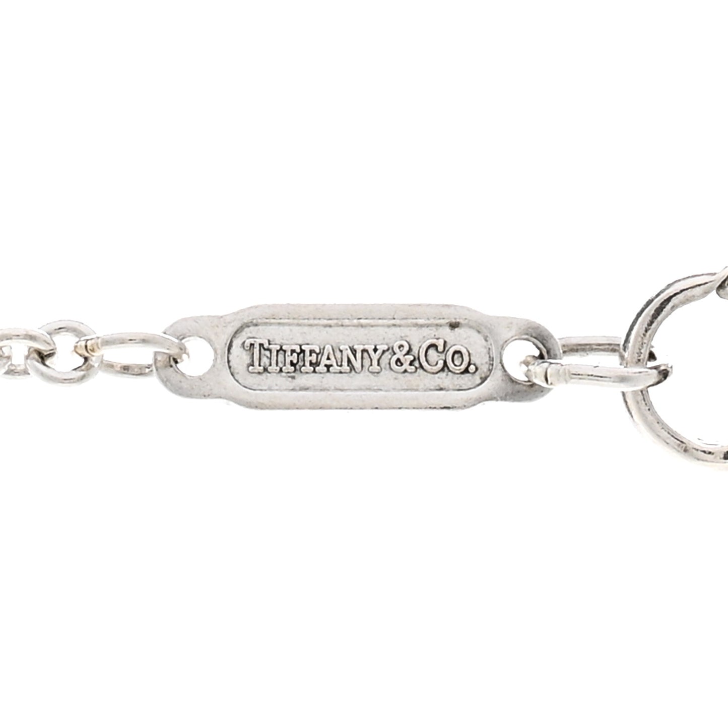 Sterling Silver 1837 Lock Charm Pendant Necklace