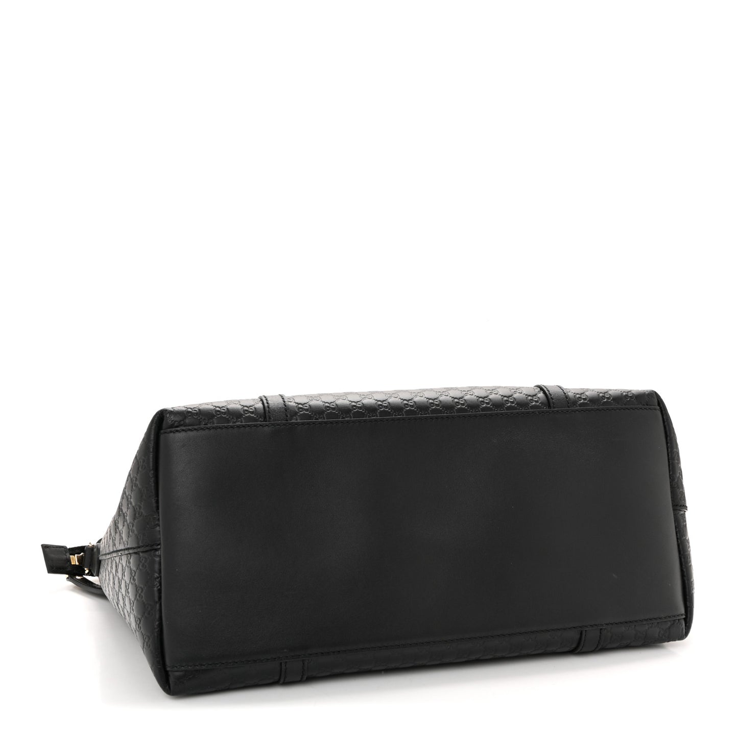 Soft Microguccissima Dome Satchel Black