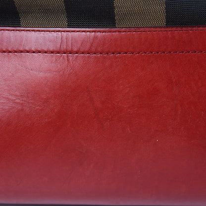Fendi Pequin Cuoio Vegetale 2Bag Tobacco Rosso Blue Mirto Miele 14 of 19