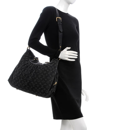 Louis Vuitton Denim Neo Cabby GM Black 2 of 7