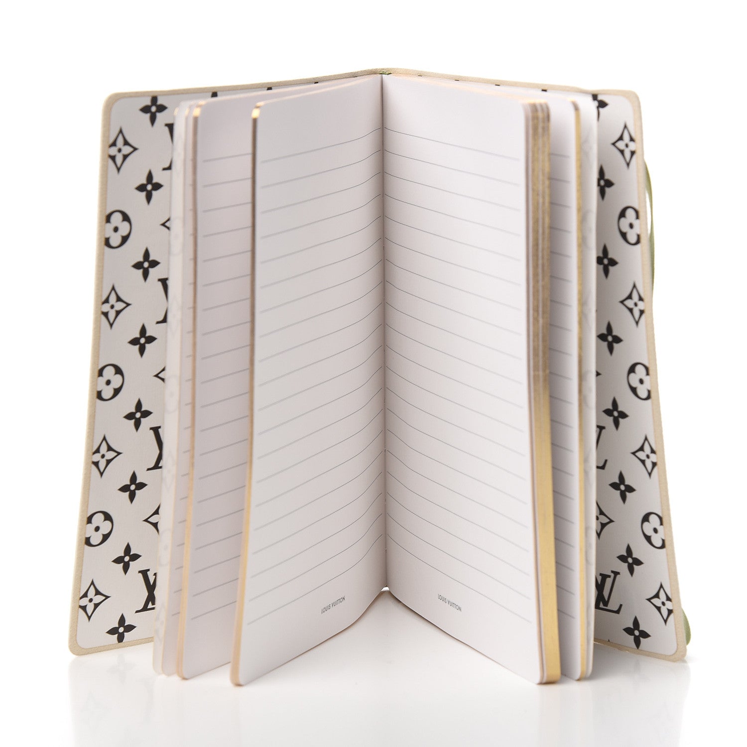 Louis Vuitton Monogram Giant Notebook Kaki Beige 4 of 5