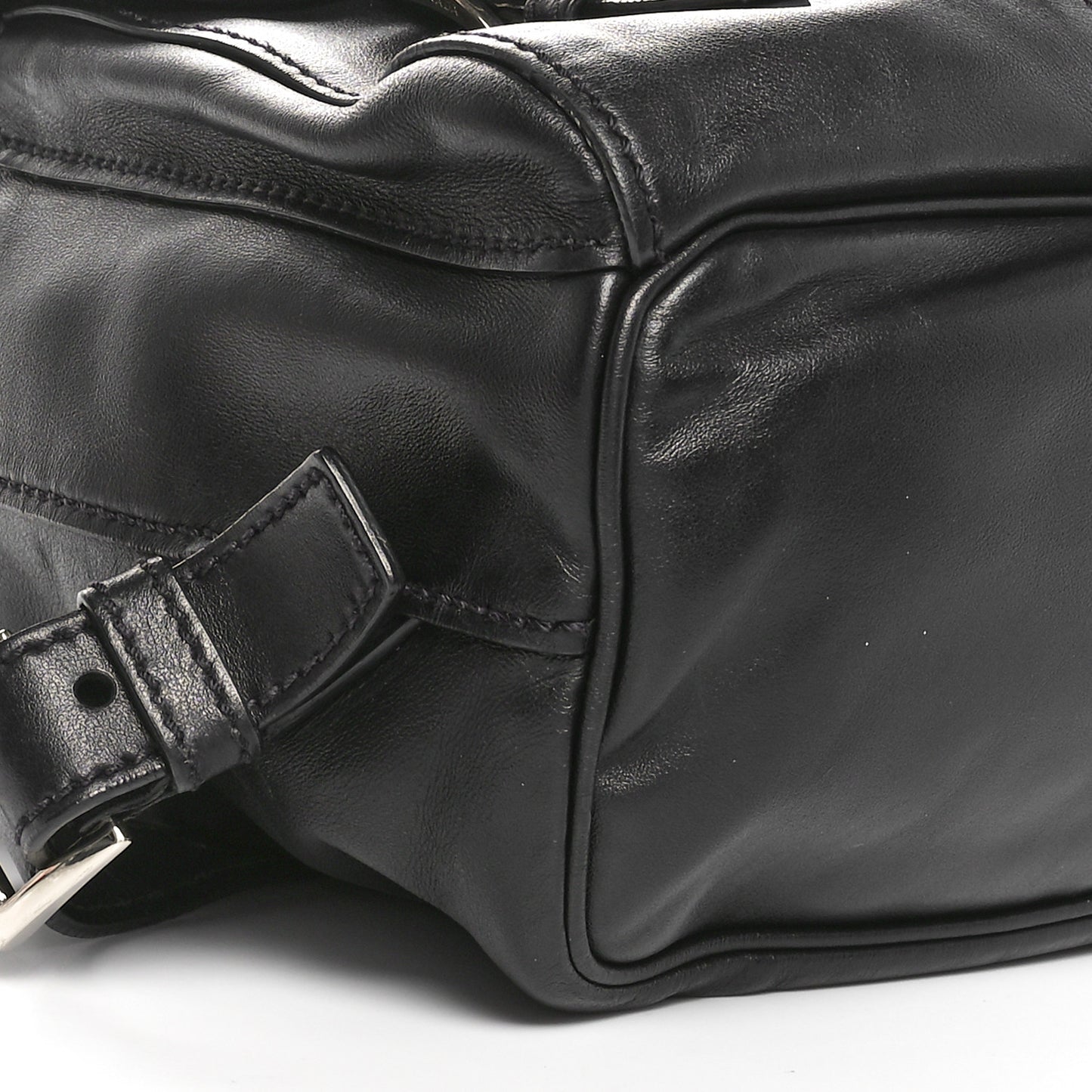 Calfskin Backpack Black