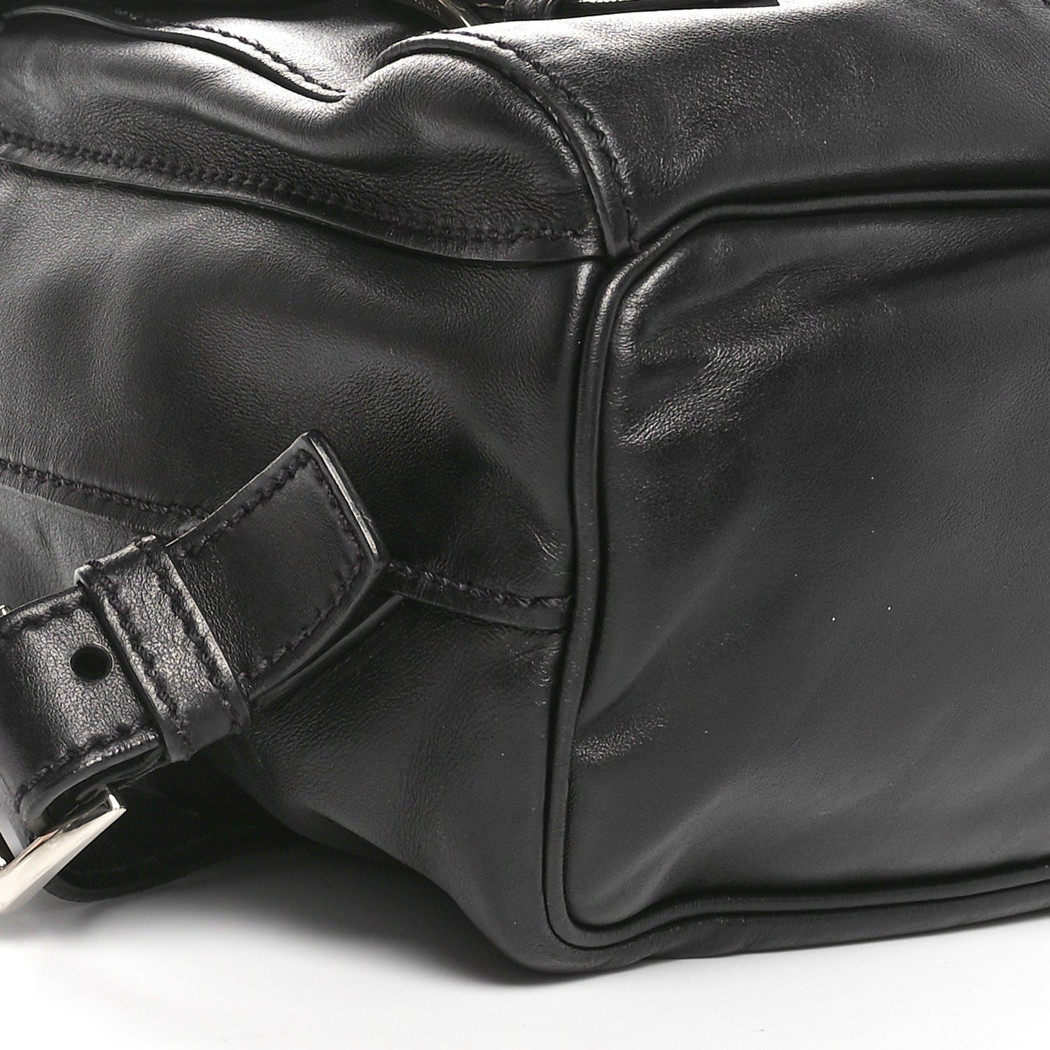 Prada Calfskin Backpack Black 8 of 9