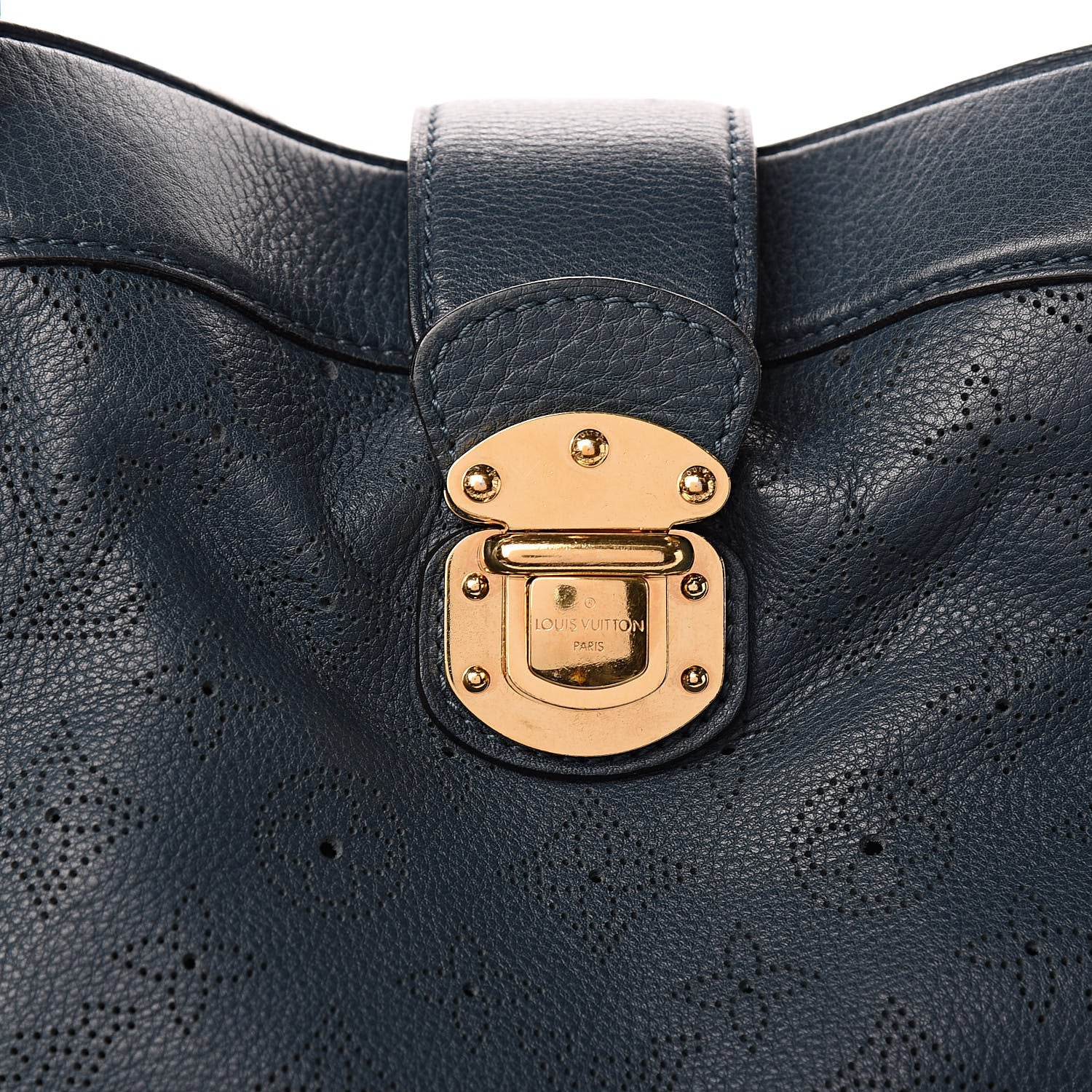 Louis Vuitton Mahina Cirrus MM Marine 14 of 14