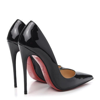 Christian Louboutin Patent So Kate 120 Pumps 36 Black 4 of 7