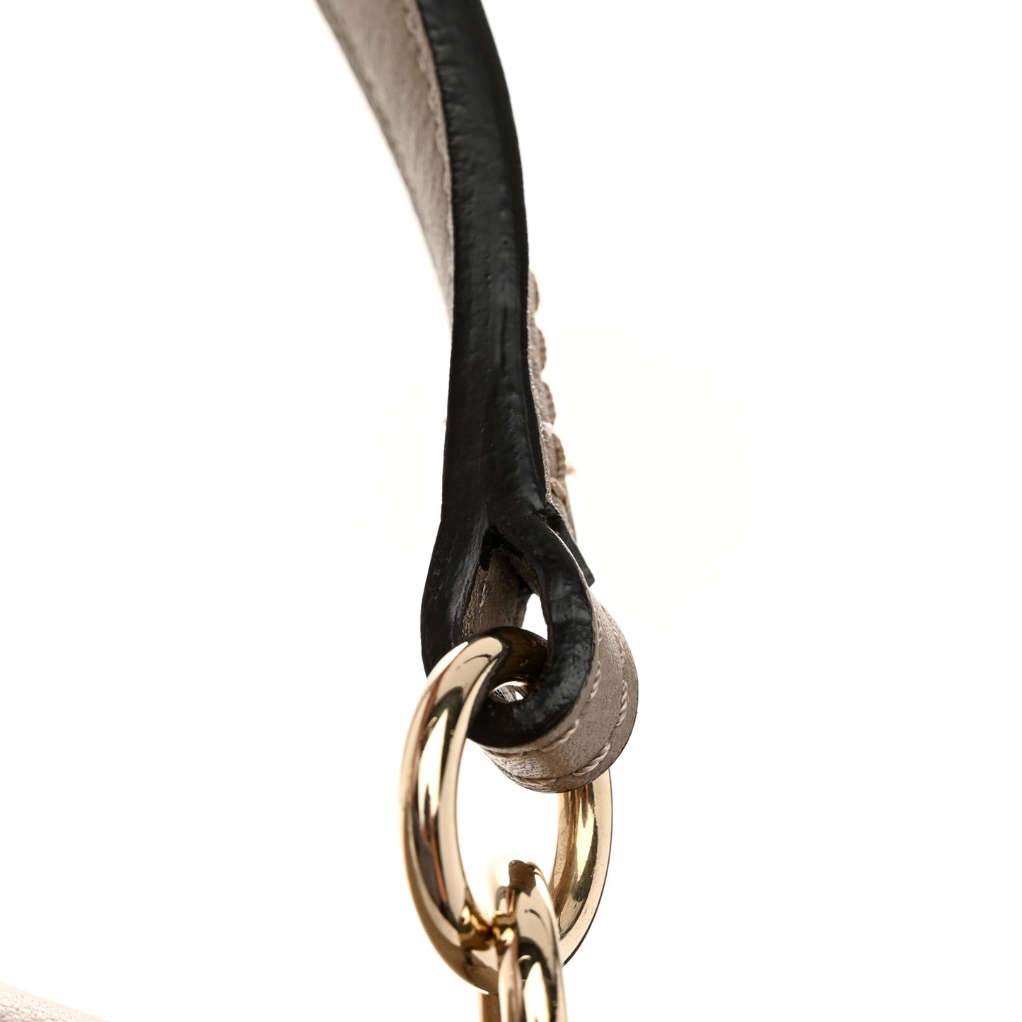 Calfskin Mini Faye Day Shoulder Bag Motty Grey