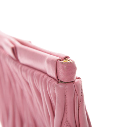 Miu Miu Nappa Matelasse Clutch 12 of 12