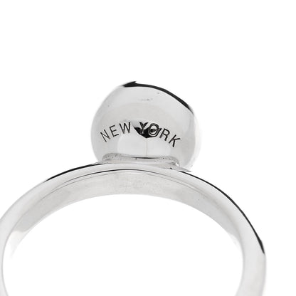 Tiffany Sterling Silver 8mm Hardwear Ball Ring 48 4.5 7 of 8