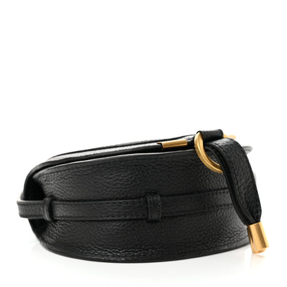 Chloe Calfskin Nano Marcie Saddle Bag Black 4 of 10