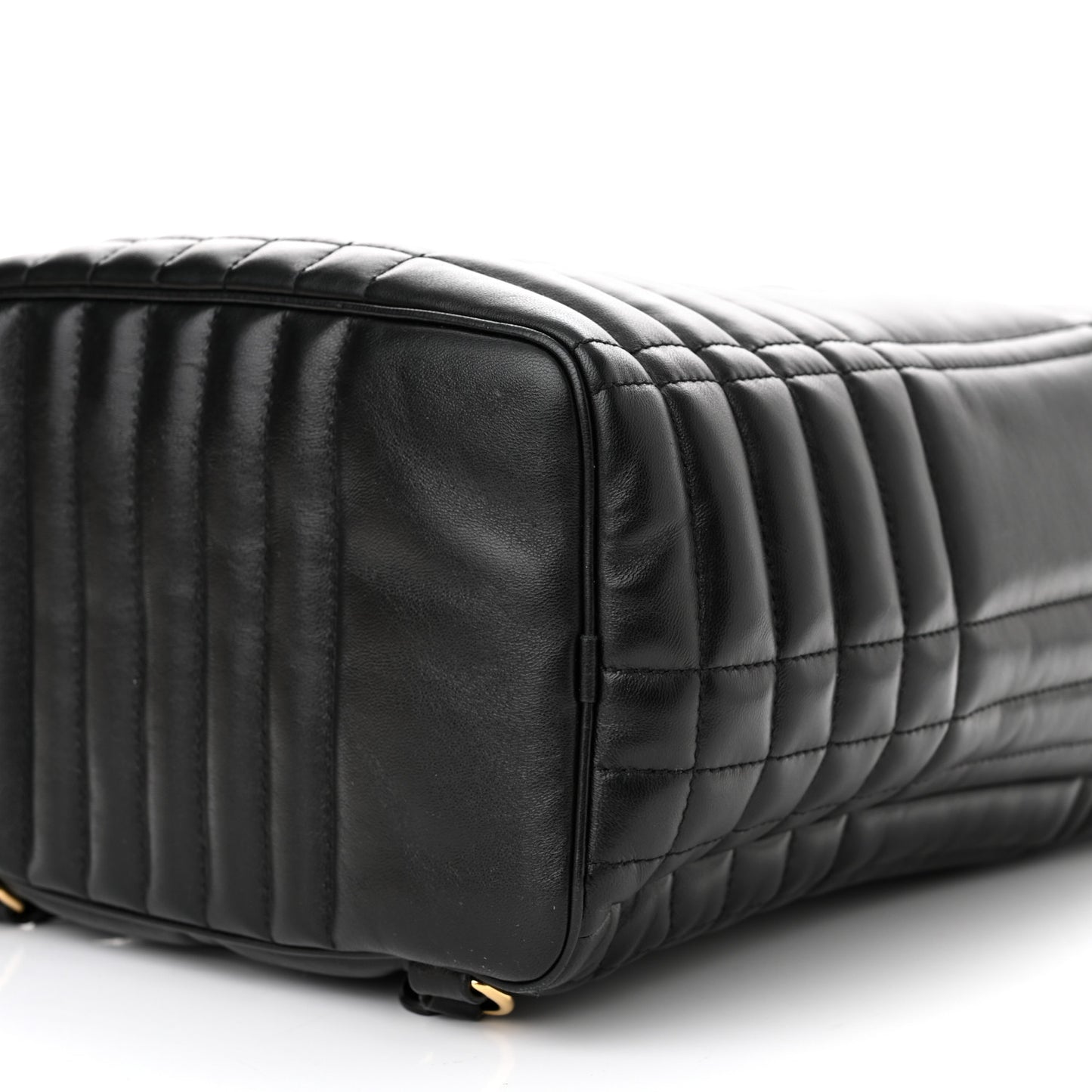 Lambskin Quilted Medium Lola Backpack Black