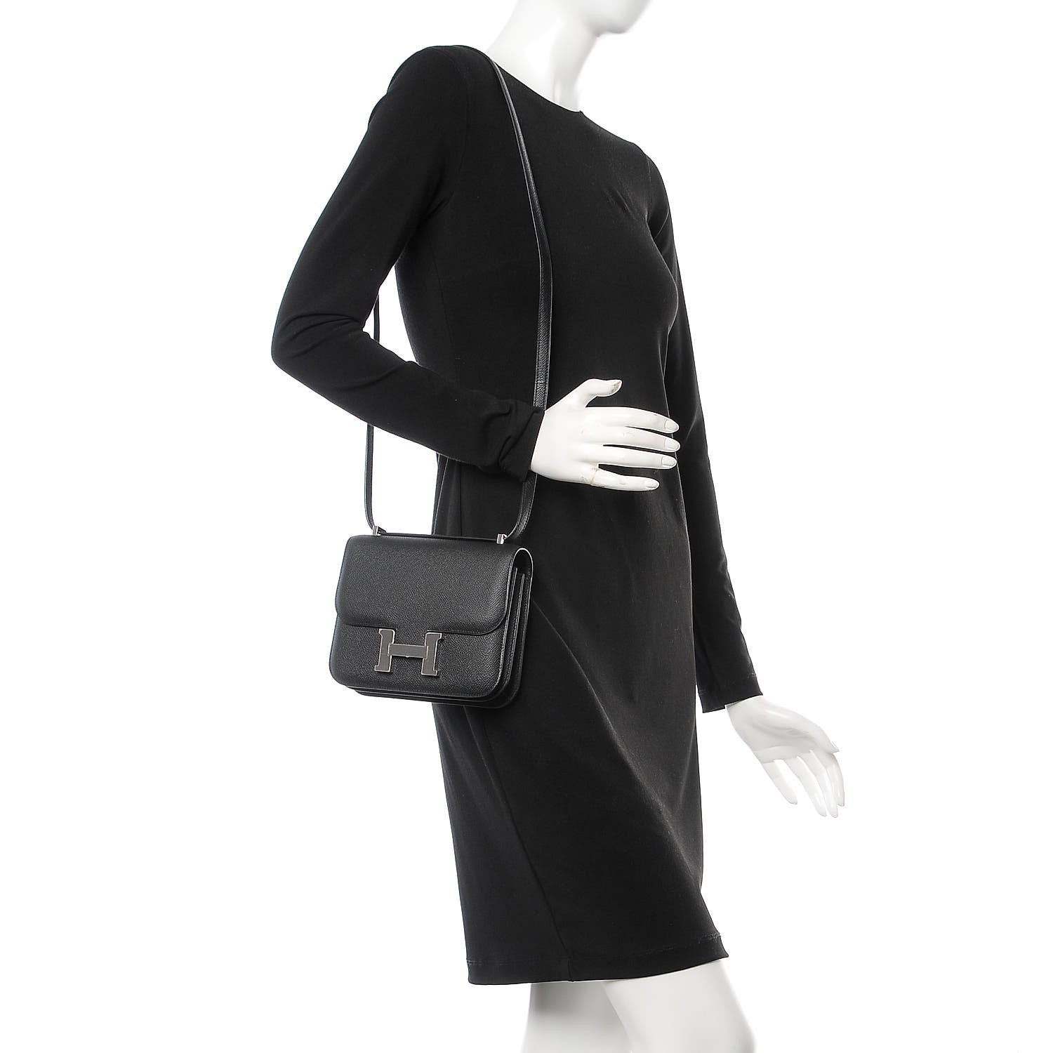 Hermes Epsom Constance 18 Black 2 of 20