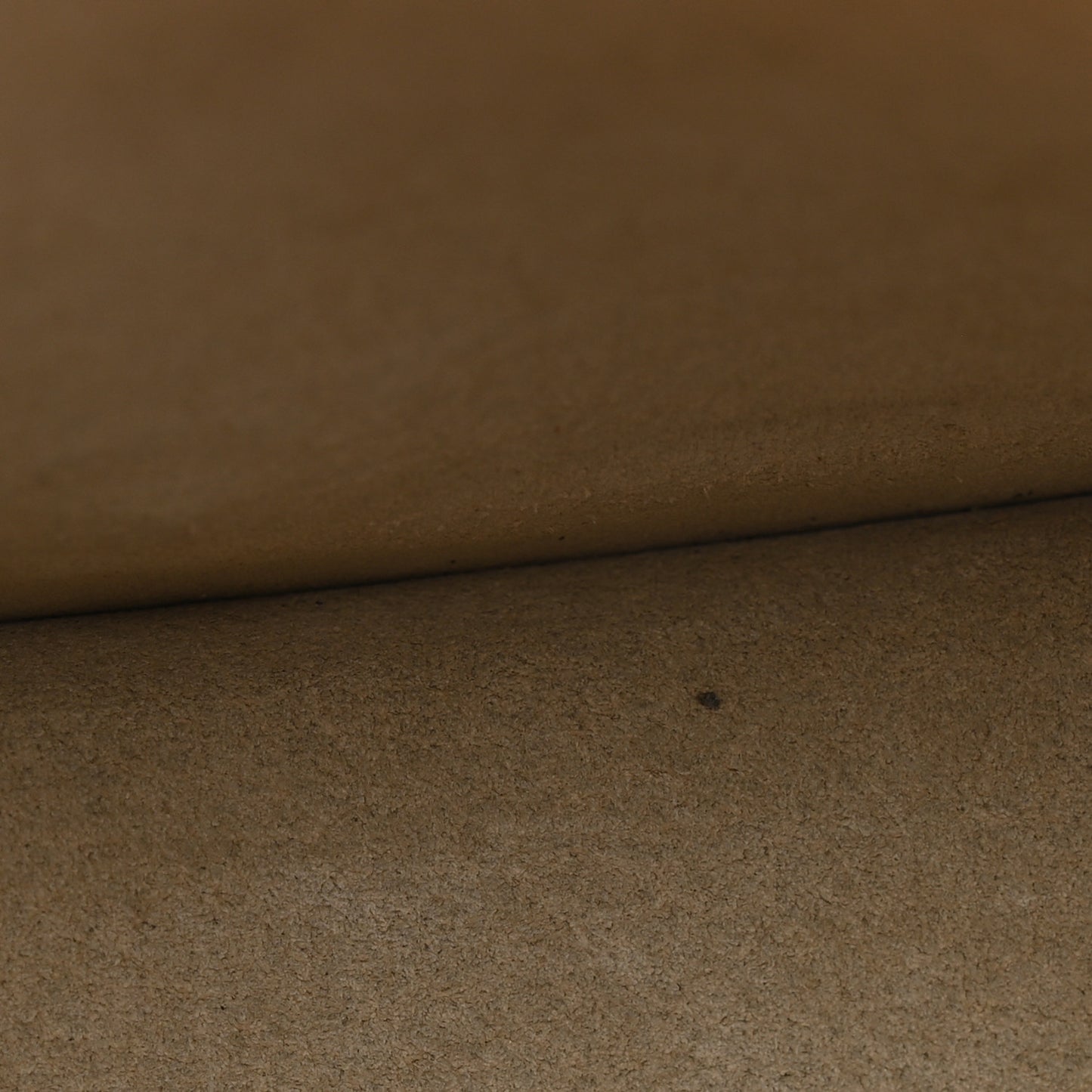 Calfskin Suede Medium Nile Bracelet Bag Caramel
