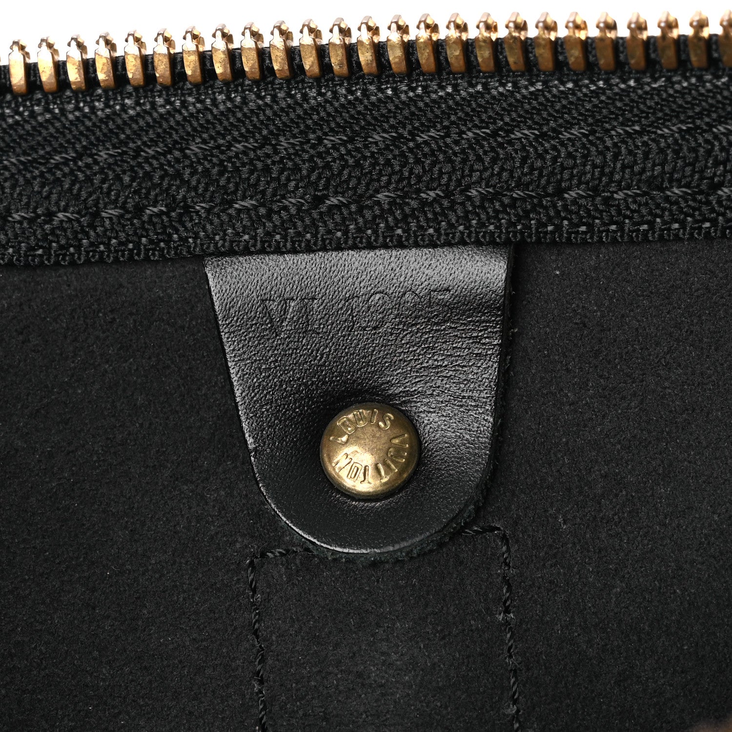 Louis Vuitton Epi Keepall 50 Black 6 of 12
