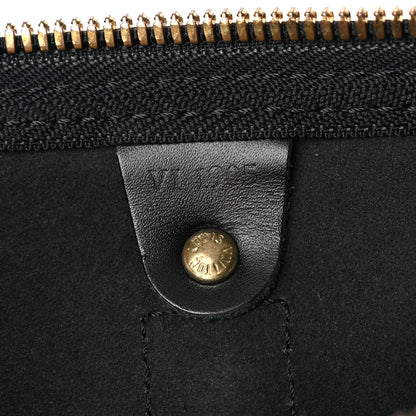Louis Vuitton Epi Keepall 50 Black 6 of 12