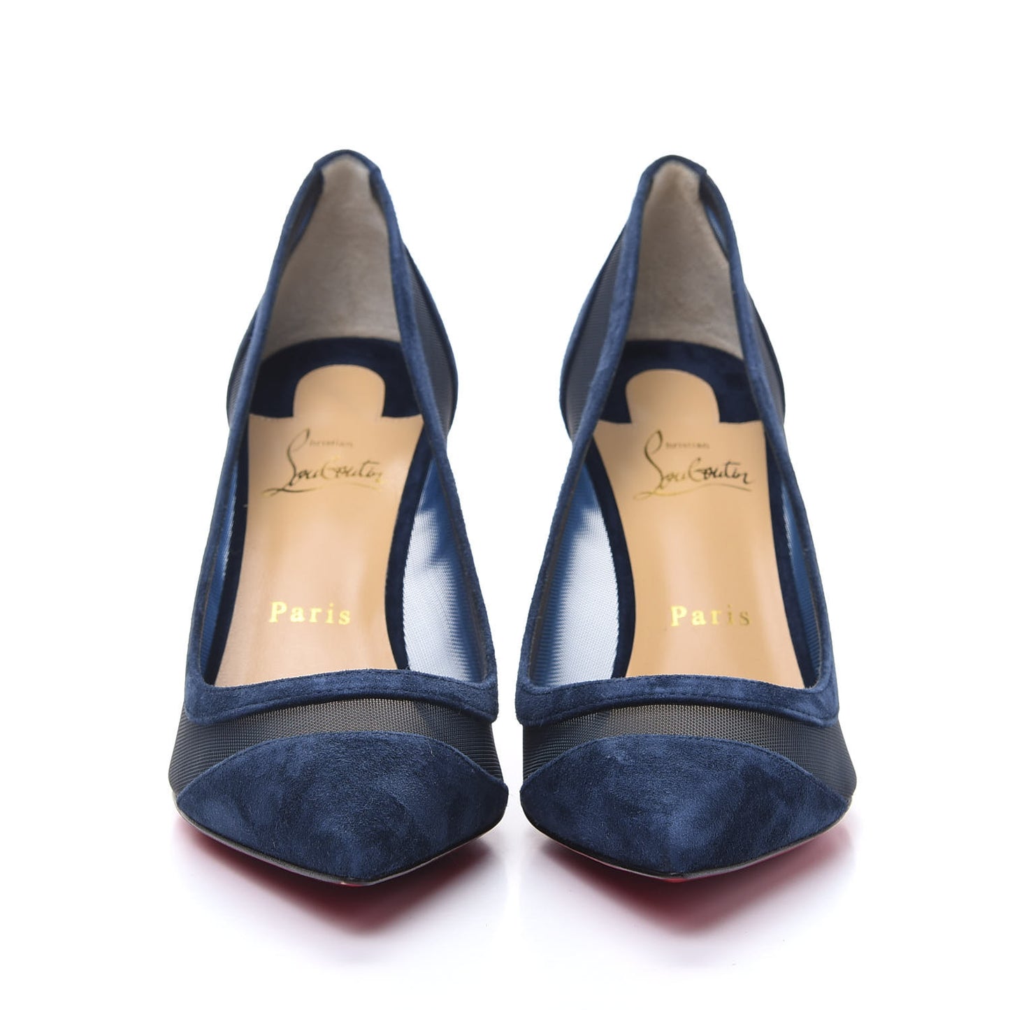 Veau Velours Rete Galativi 85 Pumps 39.5 Marine