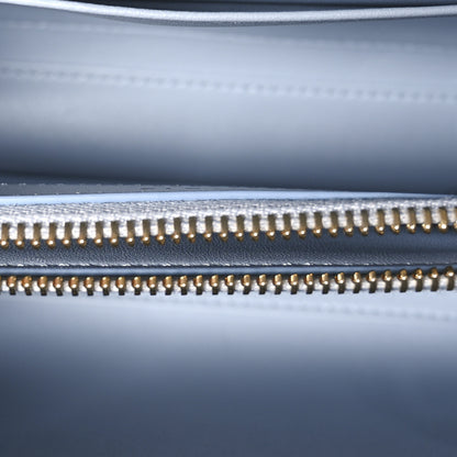 Celine Satinated Calfskin Mini 16 Top Handle Bag Pale Blue 5 of 13