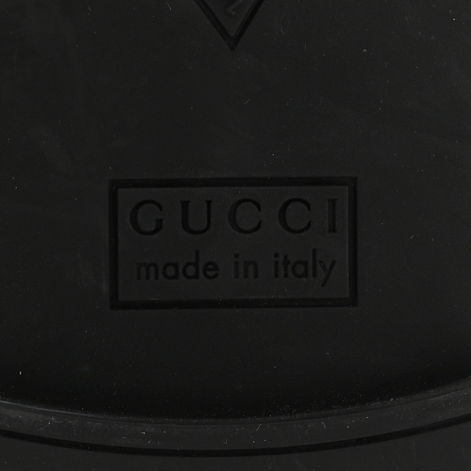 Gucci Rubber Womens Horsebit Thong Sandals 38 Black 7 of 9