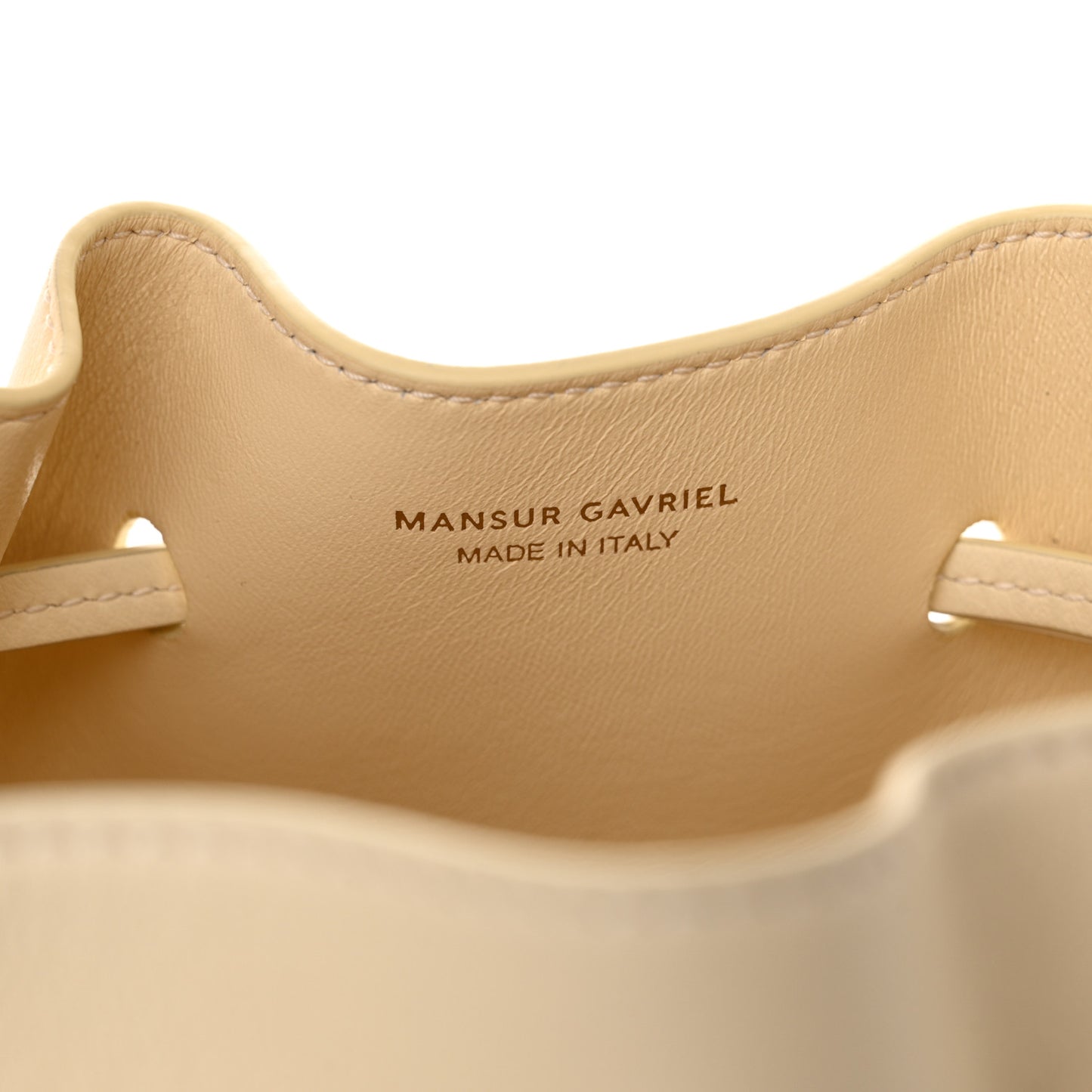 Calfskin Mini Movimento Bag Crema