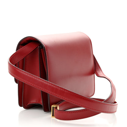 Celine Box Calfskin Small Classic Box Flap Bag Red 3 of 13
