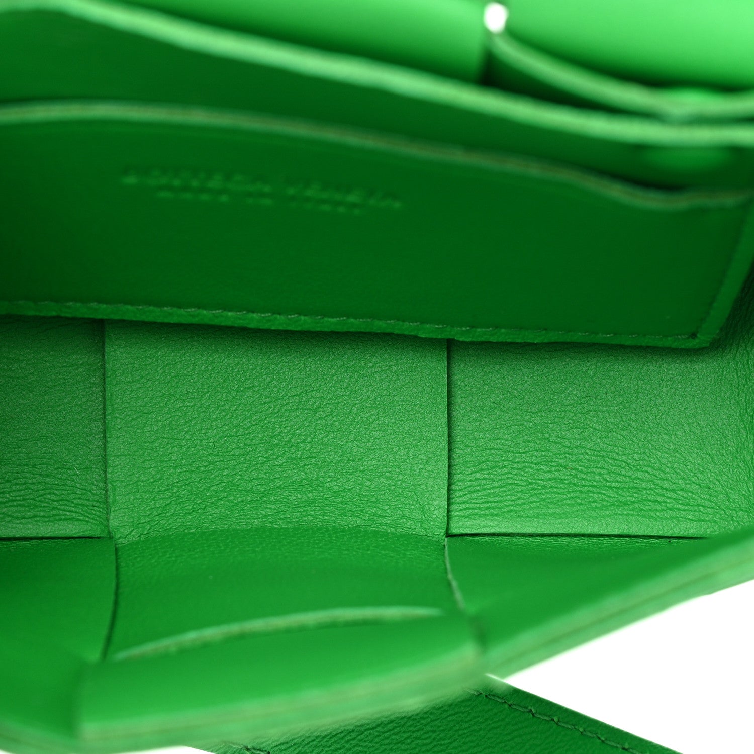 Bottega Veneta Crinkled Lambskin Maxi Intrecciato Extra Mini Cassette Crossbody Bag Parakeet 5 of 13