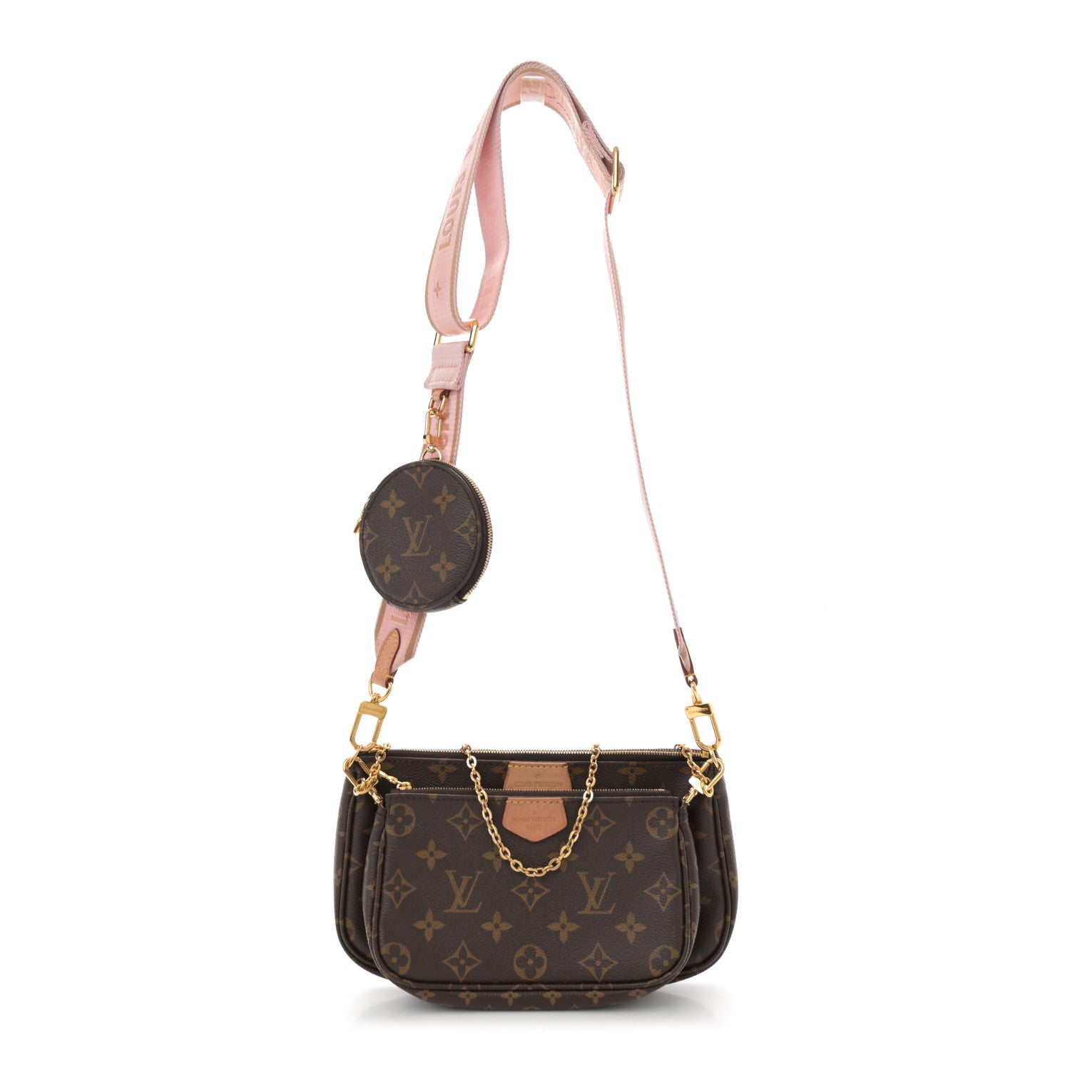 Louis Vuitton Monogram Multi Pochette Accessories Rose Clair 1 of 11