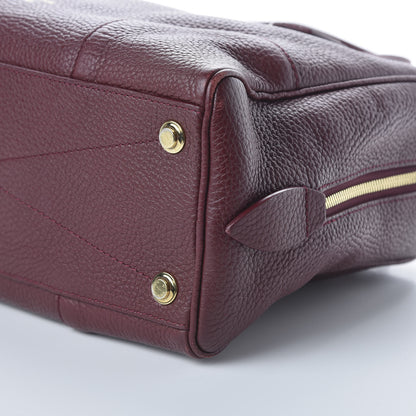 Louis Vuitton Taurillon Dora Ultra Soft MM Bordeaux 7 of 11