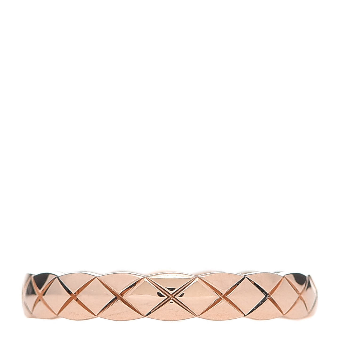 18K Beige Gold Mini Coco Crush Ring 53 6.25