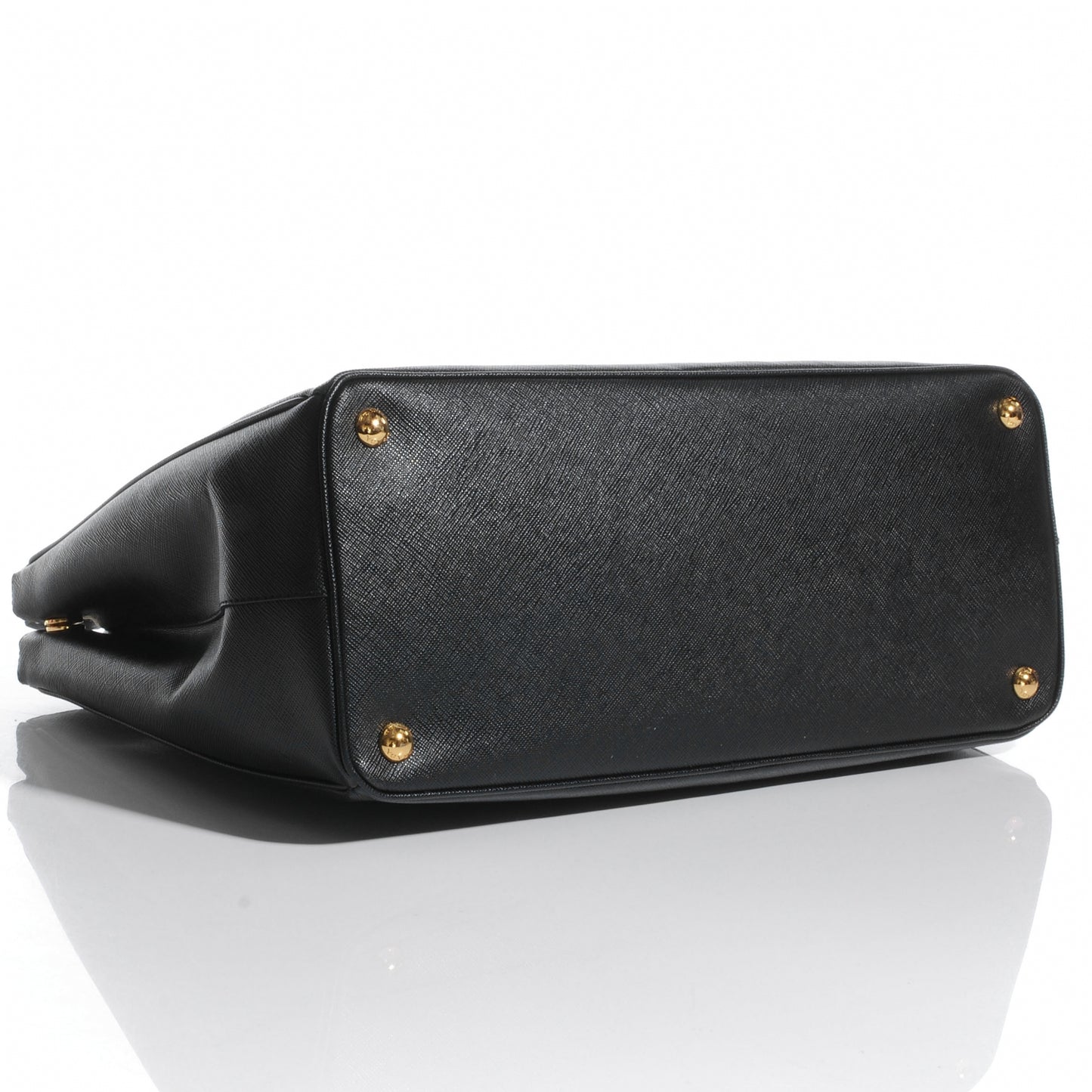 Saffiano Lux Medium Tote Nero Black