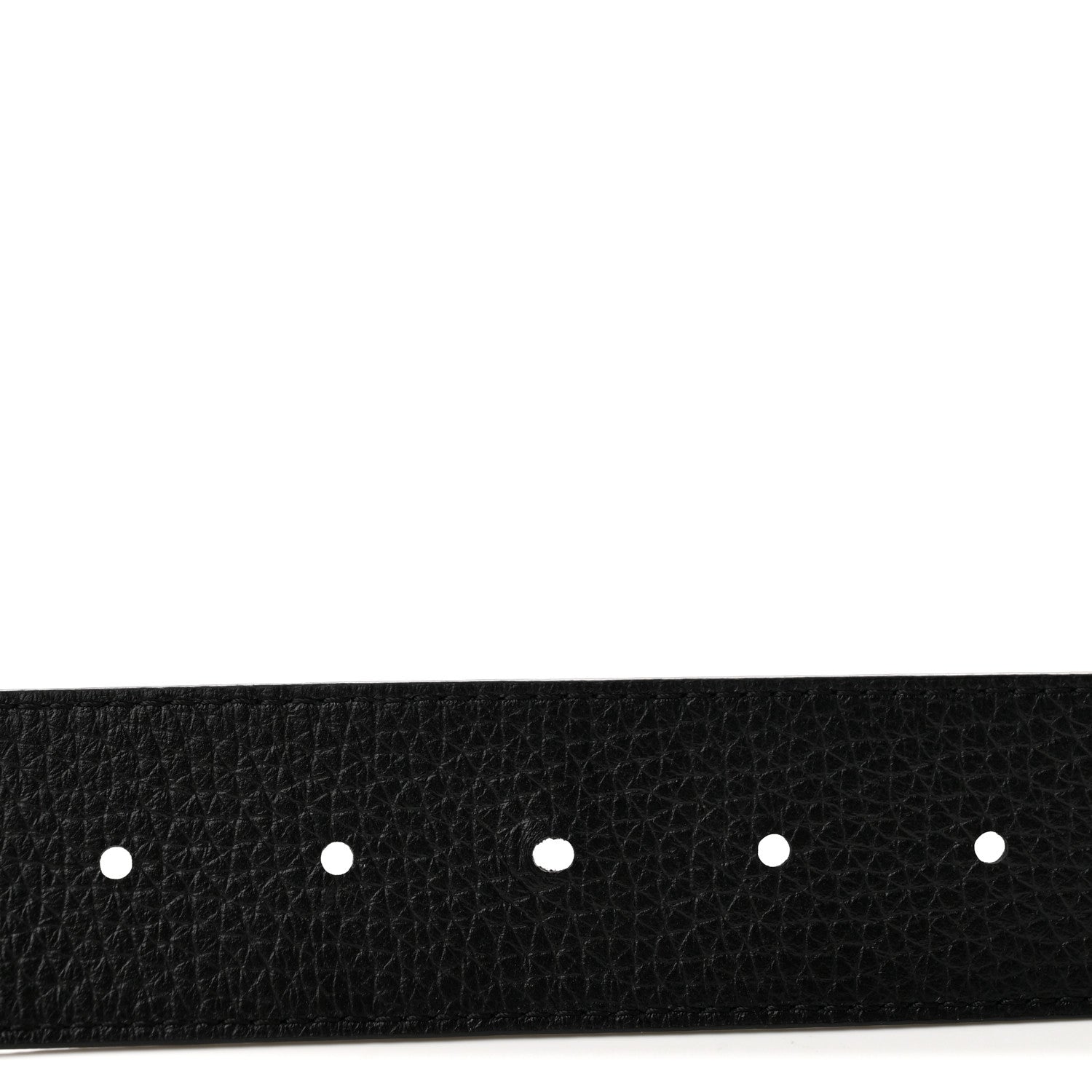 Louis Vuitton Taurillon Calfskin 40mm LV Initiales Reversible Belt   100 40 Black Dark Silver 6 of 8