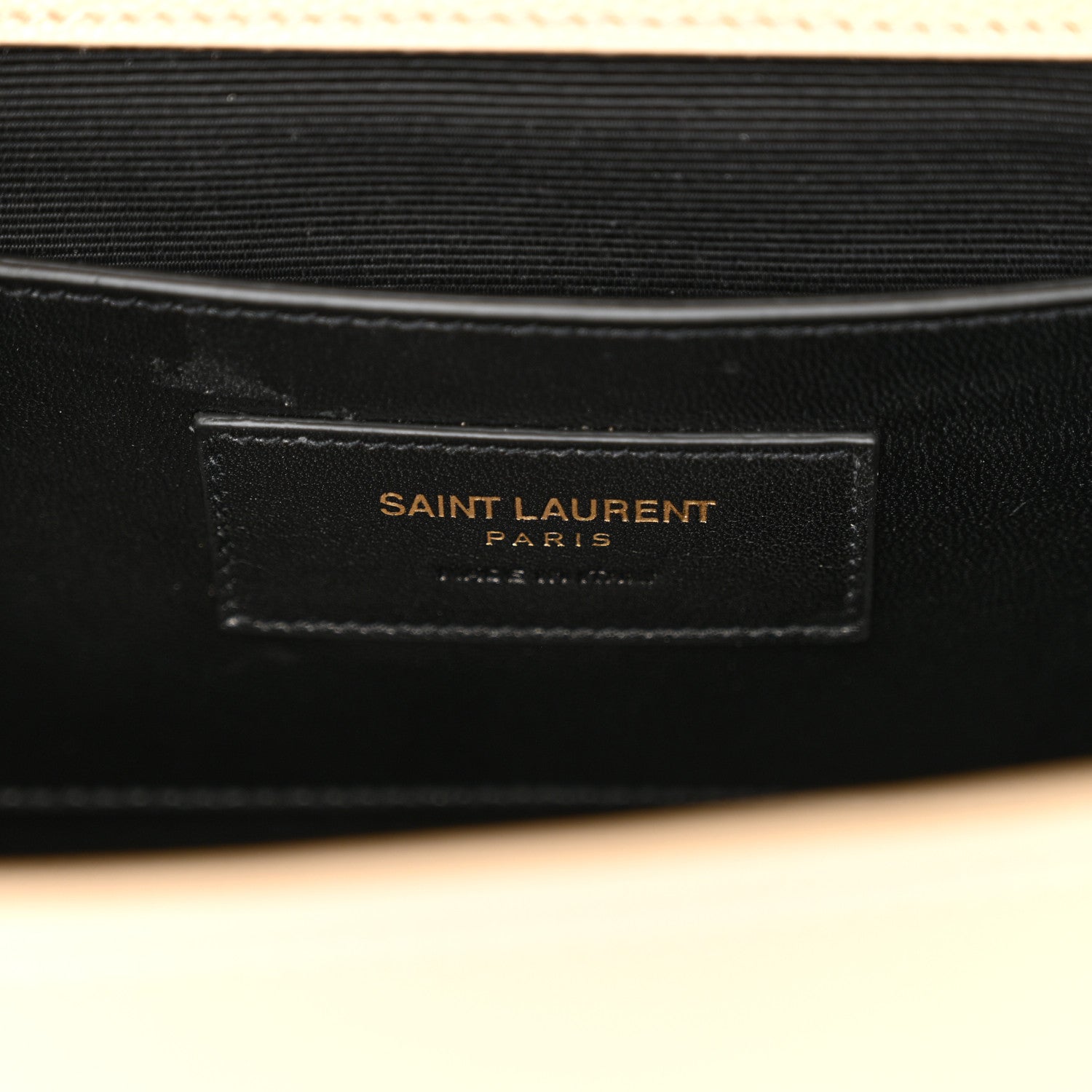 Saint Laurent Grain De Poudre Medium Monogram Kate Satchel Nude Powder 6 of 10