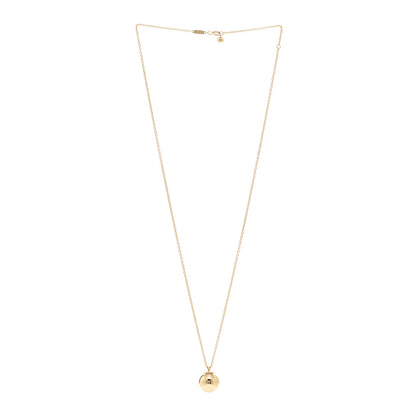 Tiffany 18K Yellow Gold 12.75mm HardWear Ball Pendant Necklace 3 of 4