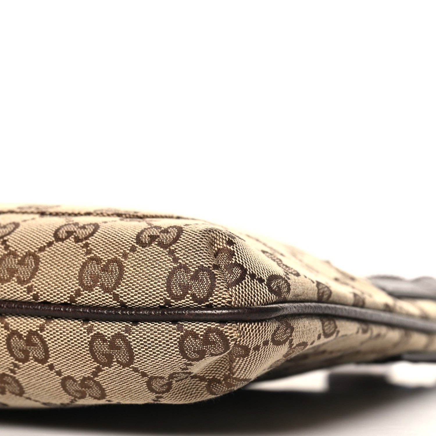 Gucci Monogram Flat Messenger Bag Dark Brown 10 of 10