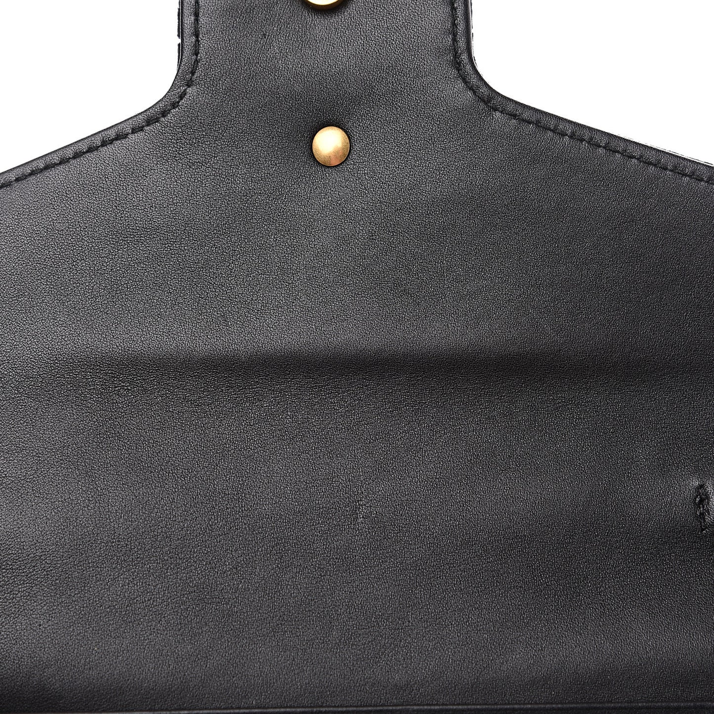 Velvet Matelasse GG Marmont Chain Wallet Black